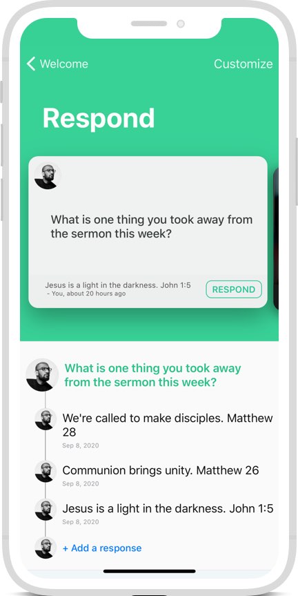 your church profile